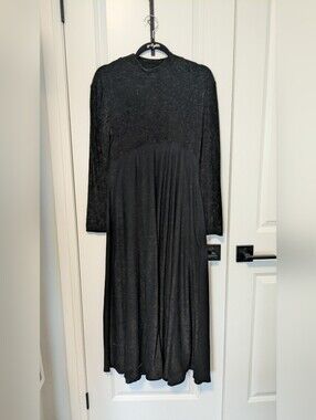 Joseph Ribkoff Black Long-Sleeve Dress